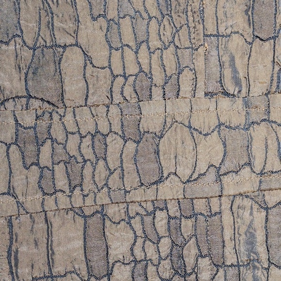 Erin London Brown Crocodile Pattern Womens Vest Size Medium - Picture 9 of 9